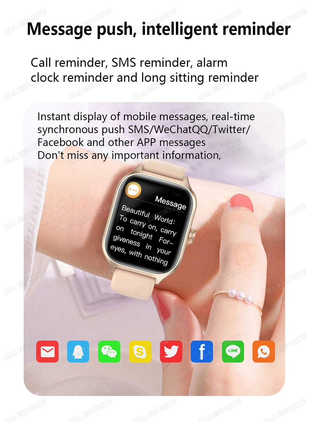 Sport Smartwatch with Bluetooth Calling