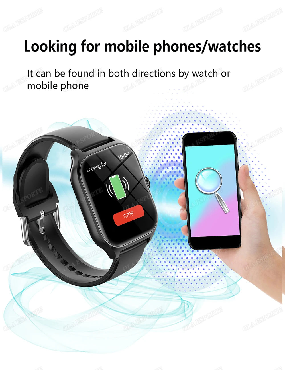 Sport Smartwatch with Bluetooth Calling