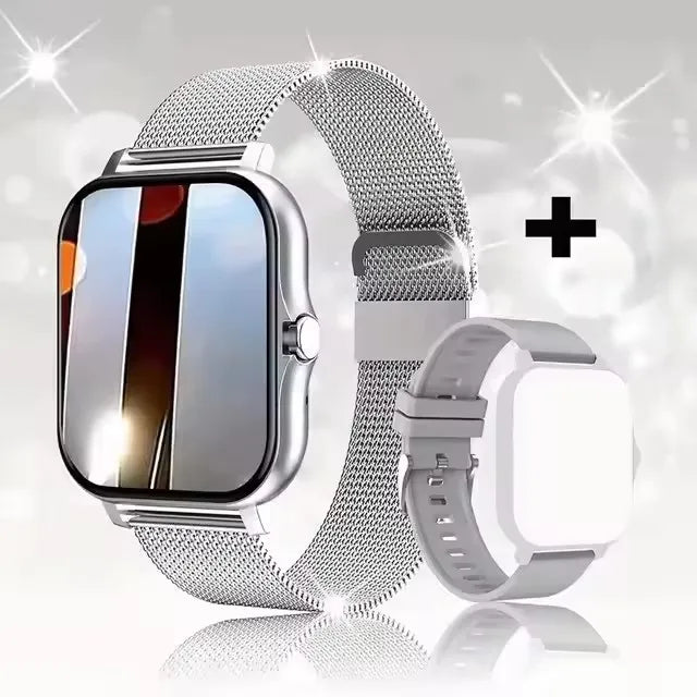 Elegance Rose Smartwatch – Touch Screen and Bluetooth Calling.