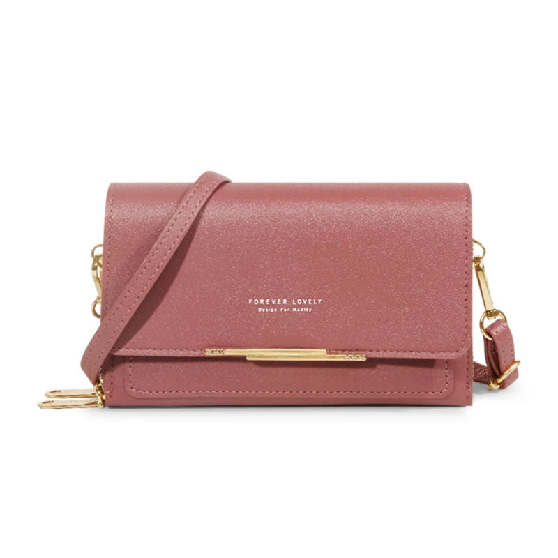 Korean Multifunctional Wallet with Shoulder Bag